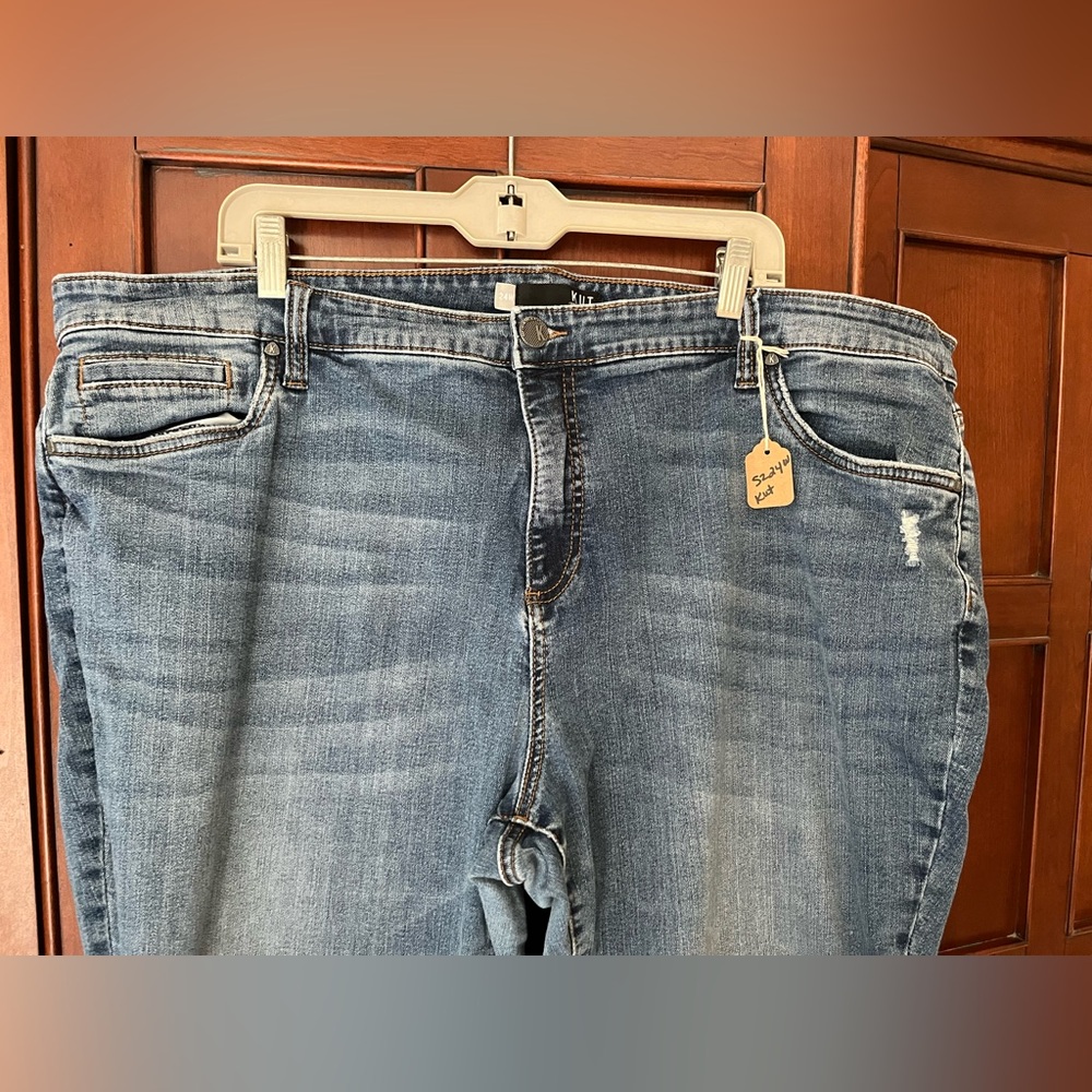 Kut from the Kloth Classic Light Wash Jeans Women’s Size 24W - Picture 9 of 13